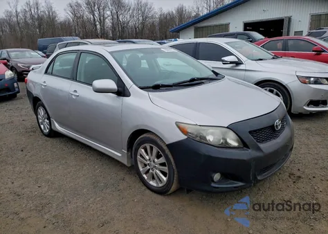 2009 Toyota Corolla Base z USA, uszkodzony, nr VIN 2T1BU40E19C146149